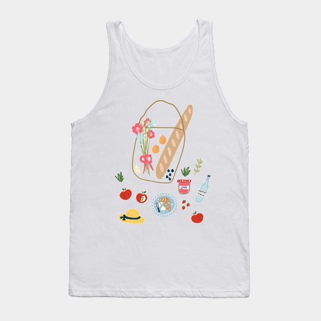 Sunday Picnic Tank Top by KathrinLegg